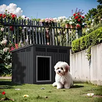 Leaning Roof Dog House